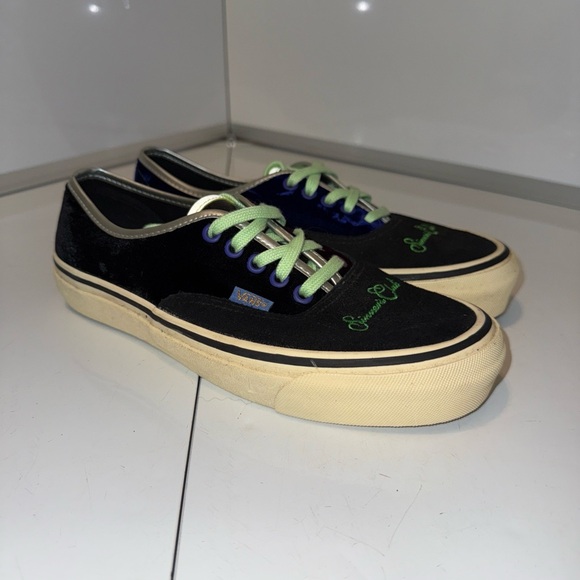 Vans Authentic LX Feature X Vault OG Shoes Mens 7.5 Womens 9 Suede Sinners Club - Picture 1 of 10